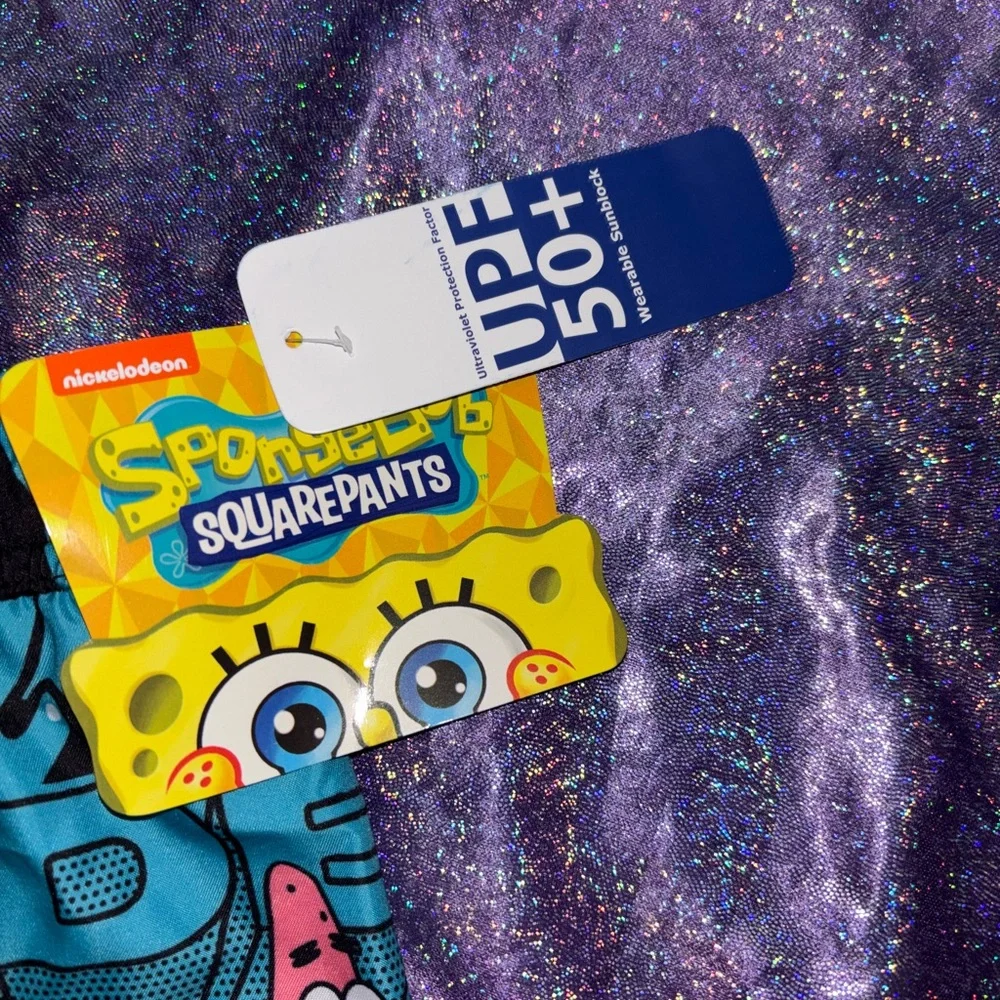 Boys SpongeBob Swim Trunks